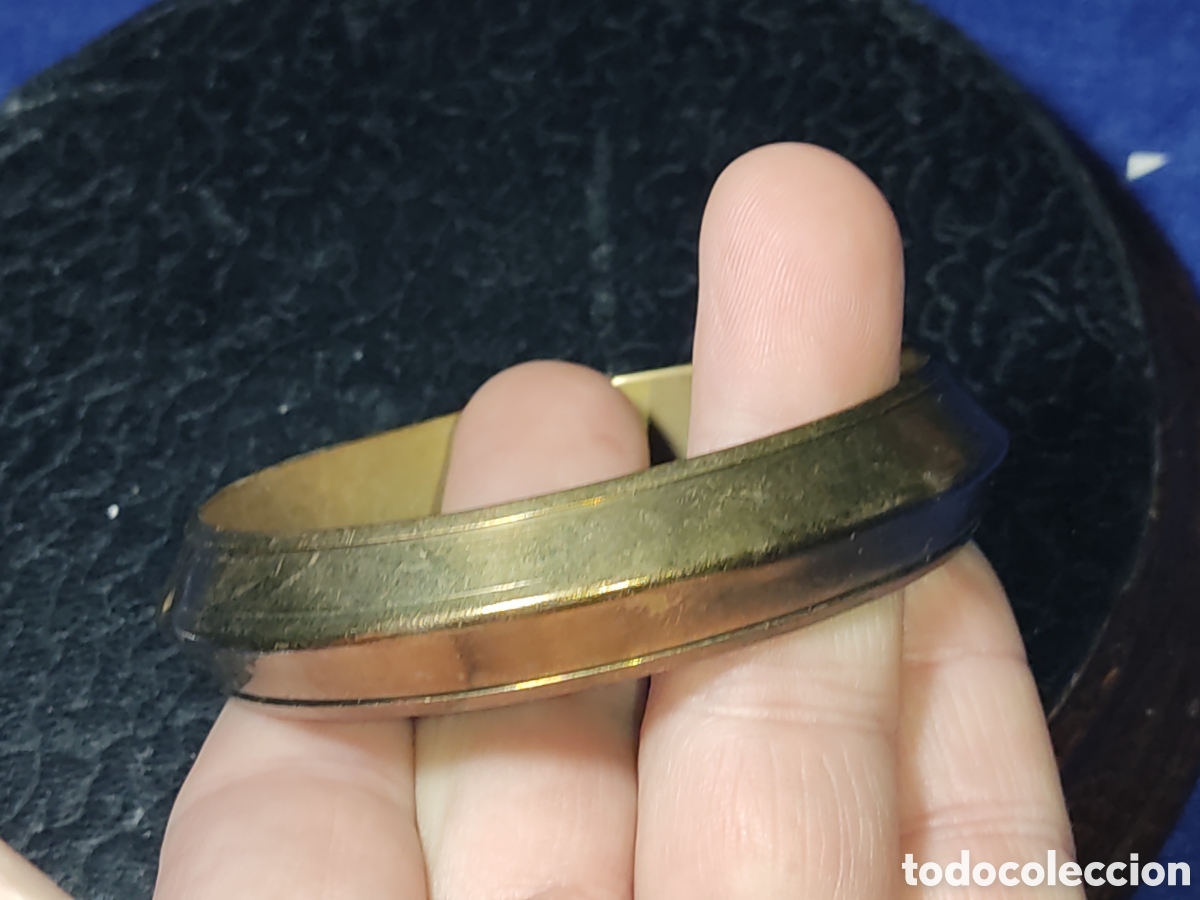 Joyeria: Pulsera & brazalete de lat&oacute;n.Vintage. - Foto 2