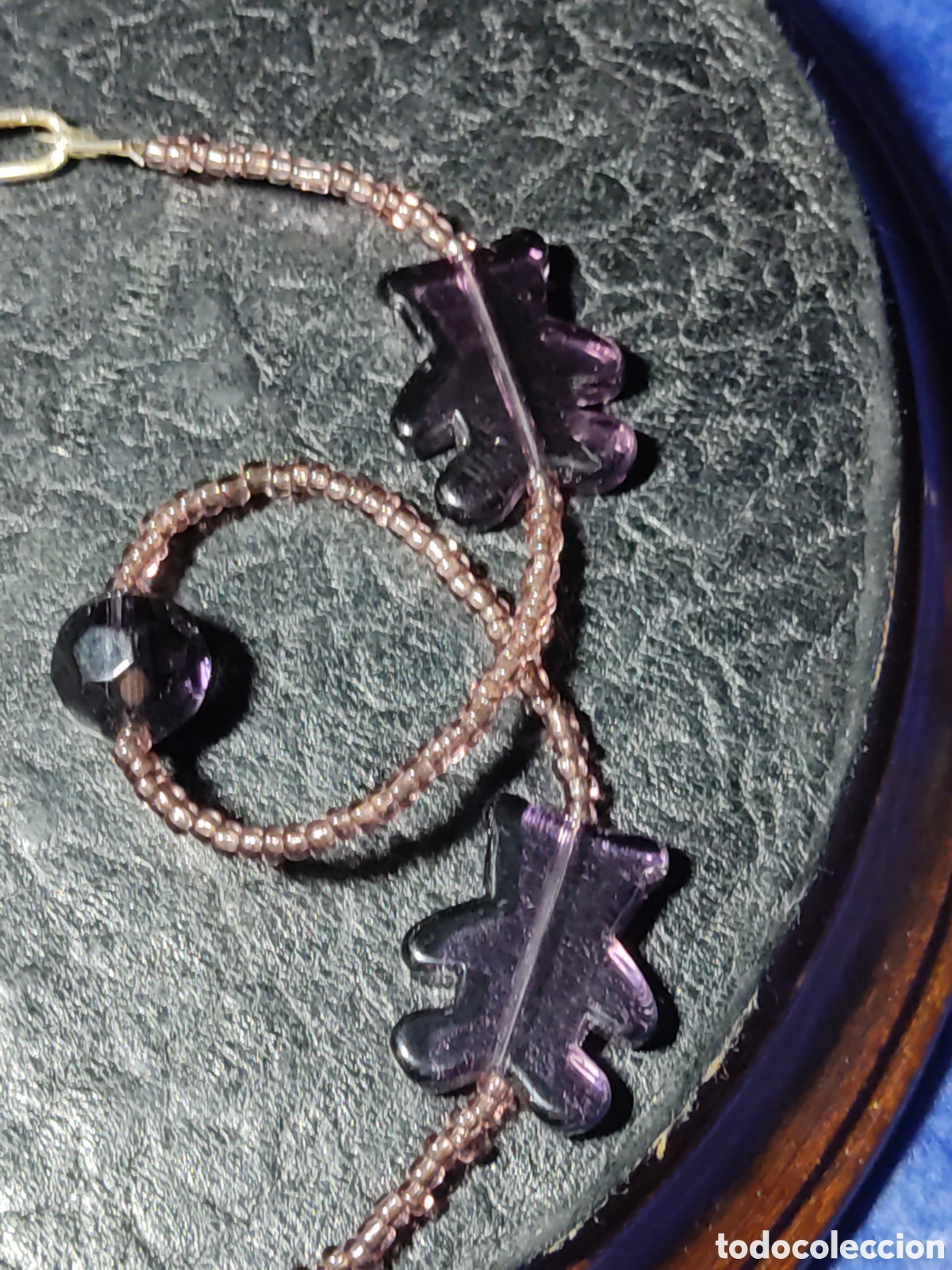 Joyeria: Collar de cristal con ositos. - Foto 3