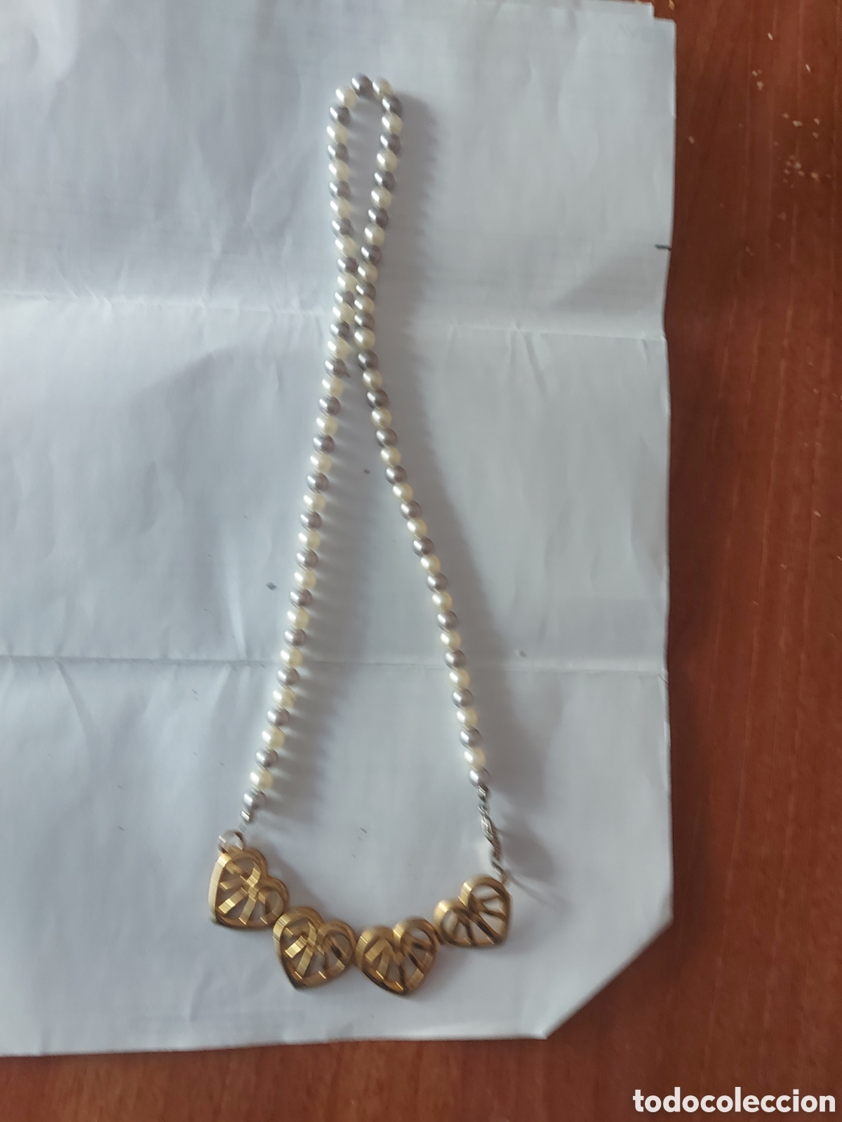 Joyeria: Collar deperlas blancas - Foto 2