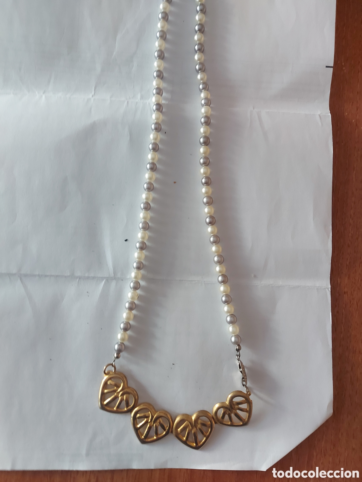 Joyeria: Collar deperlas blancas - Foto 1