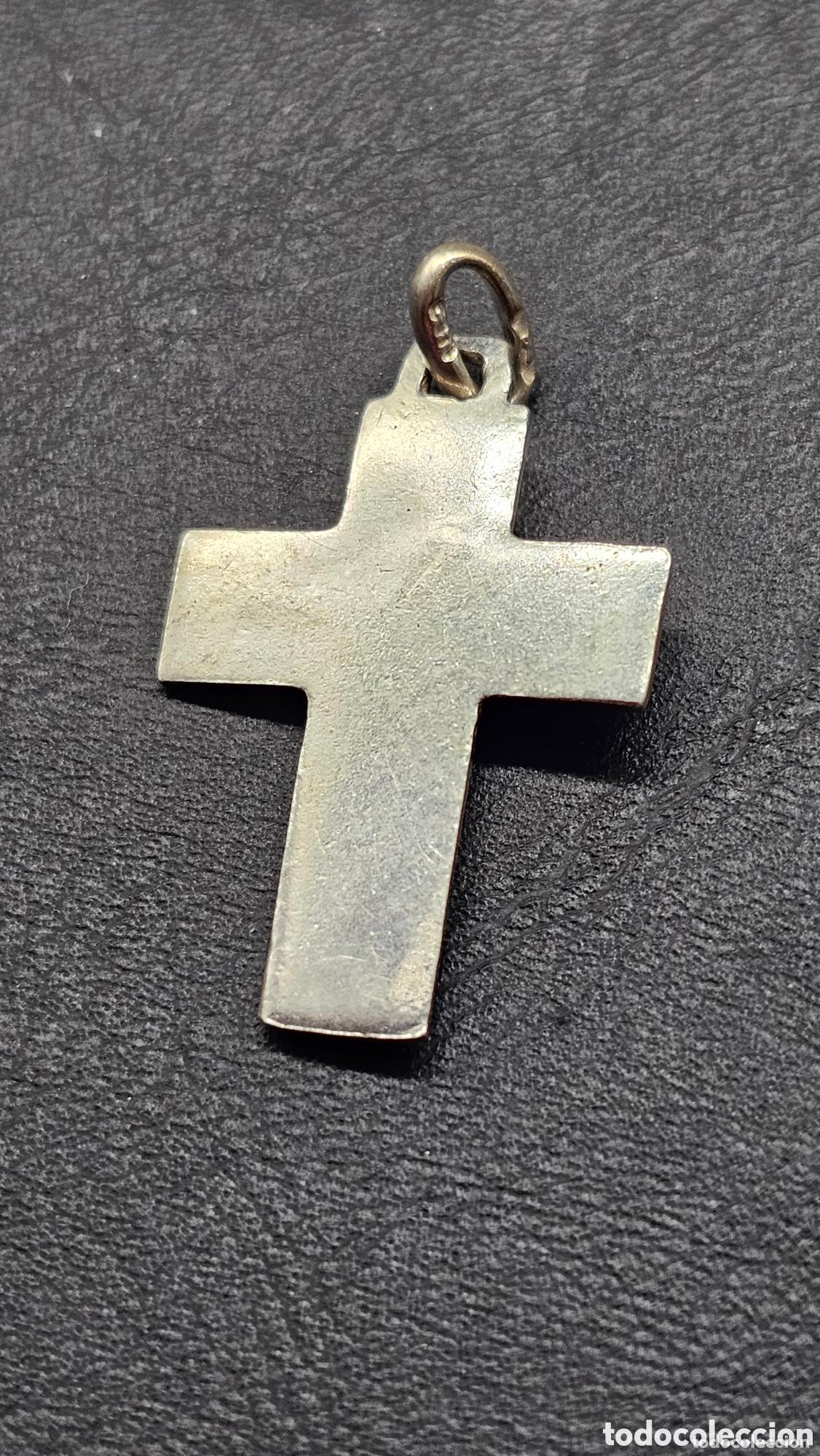 Joyeria: CRUCIFIJO DE PLATA DE LEY CONTRASTADA - Foto 2