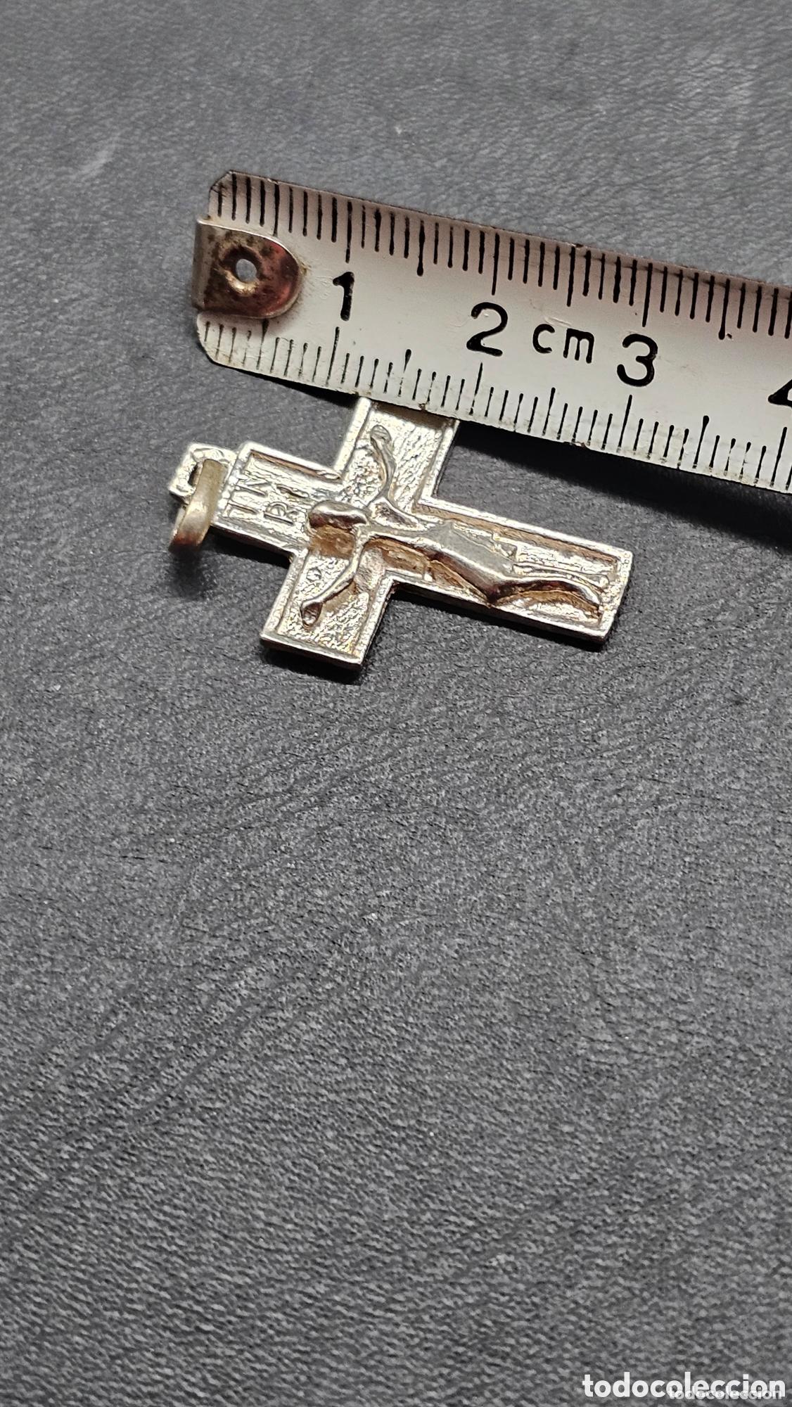 Joyeria: CRUCIFIJO DE PLATA DE LEY CONTRASTADA - Foto 3