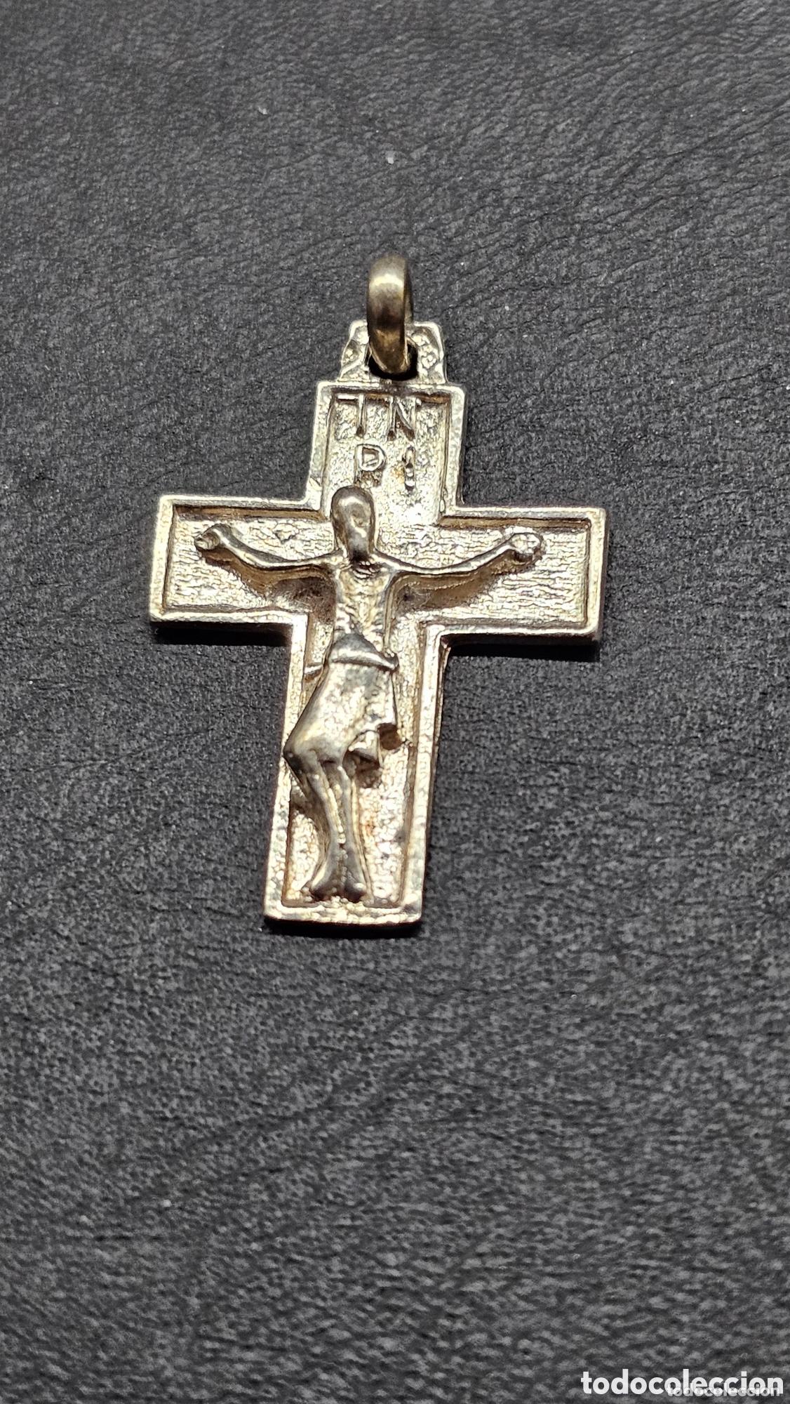 Joyeria: CRUCIFIJO DE PLATA DE LEY CONTRASTADA - Foto 1