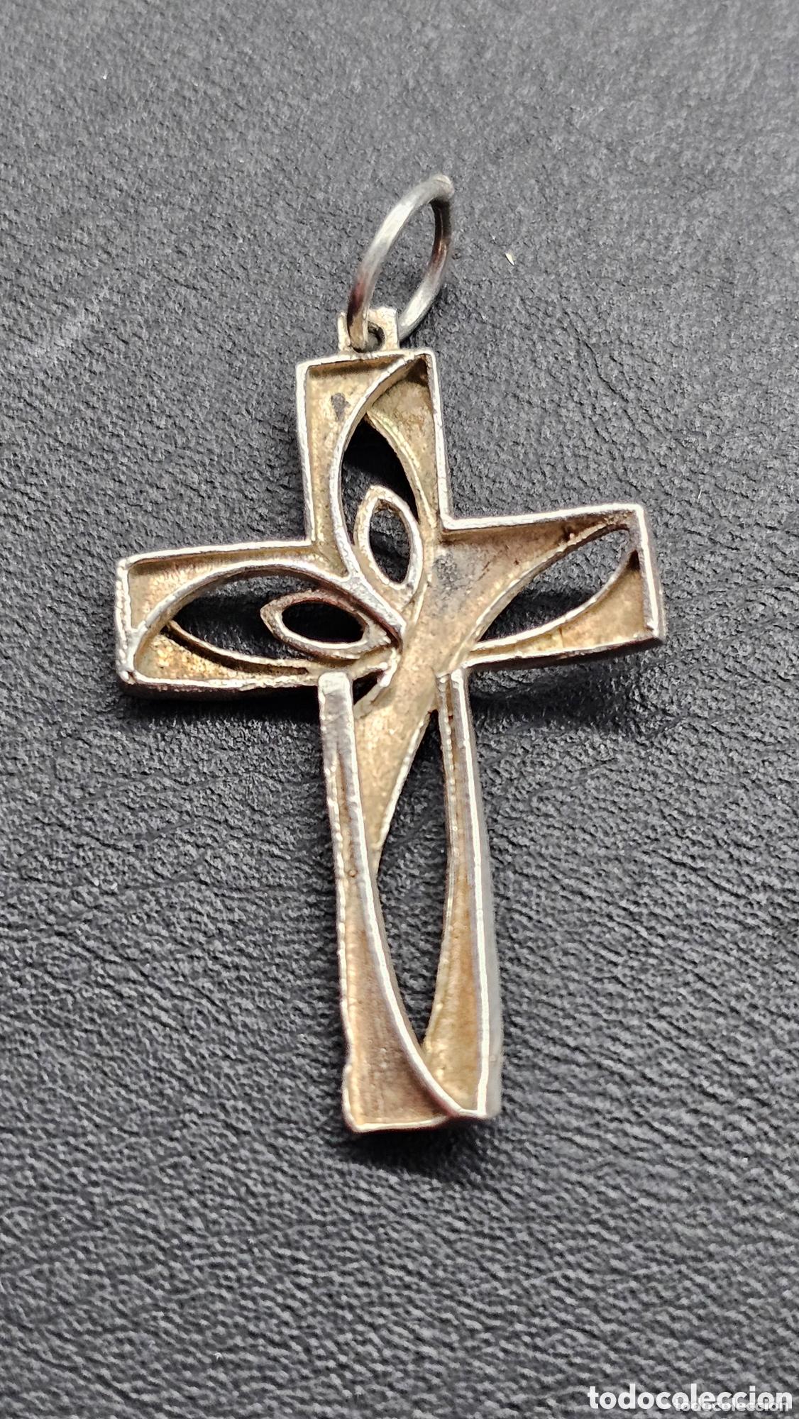 Joyeria: CRUZ DE PLATA DE LEY. NO VEO LA MARCA - Foto 2