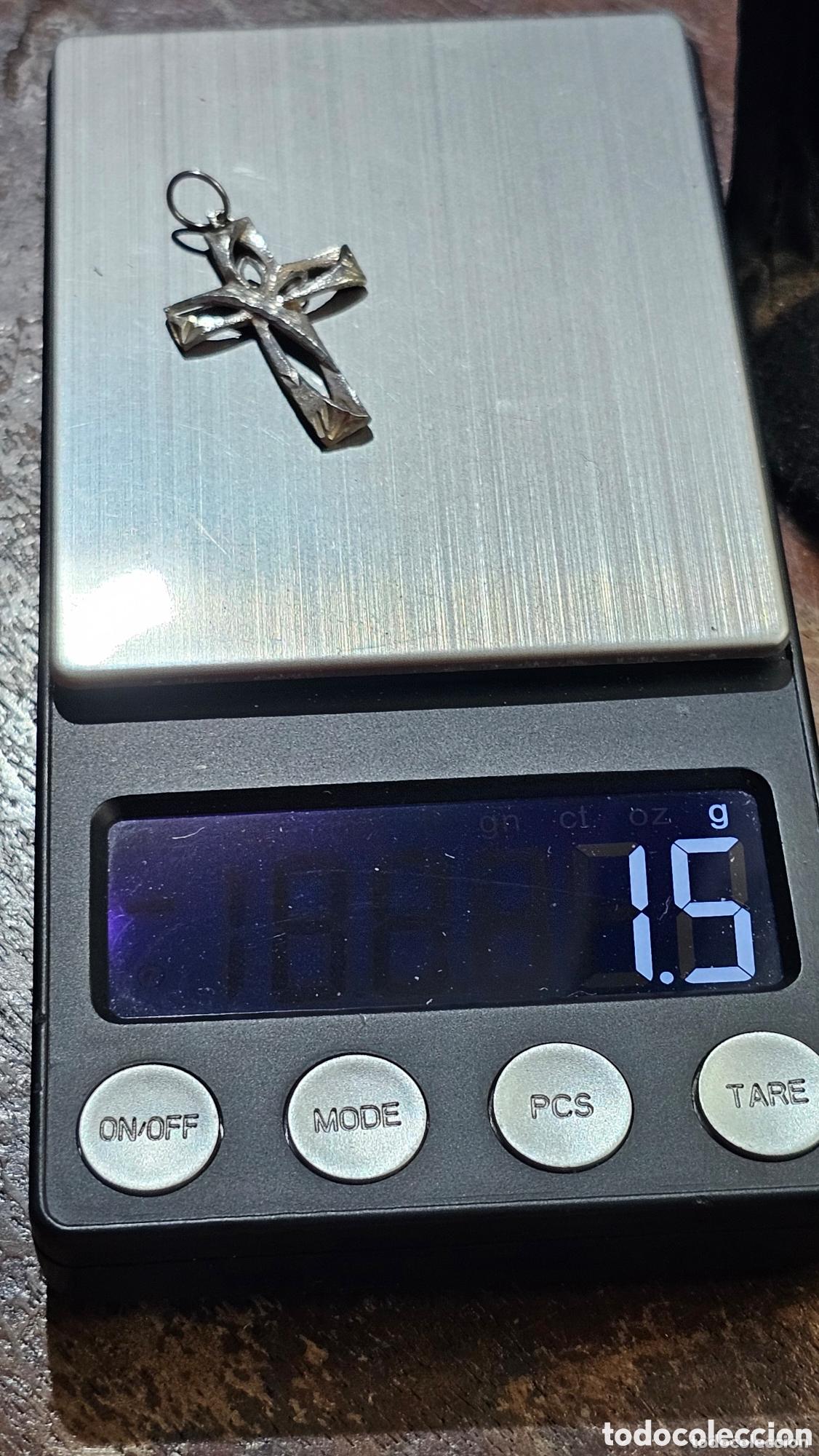 Joyeria: CRUZ DE PLATA DE LEY. NO VEO LA MARCA - Foto 4
