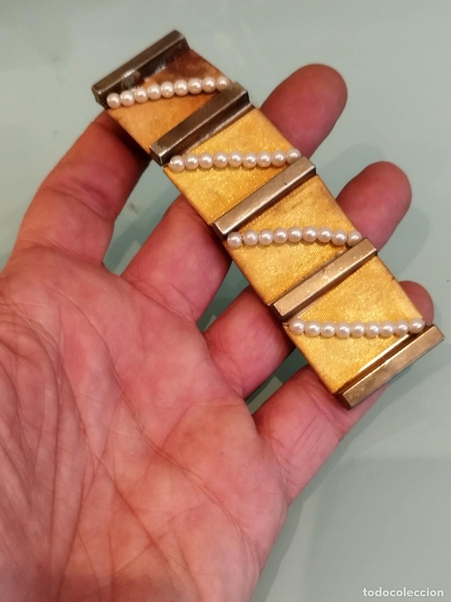 Joyeria: Antigua parte de pulsera o brazalete. - Foto 1