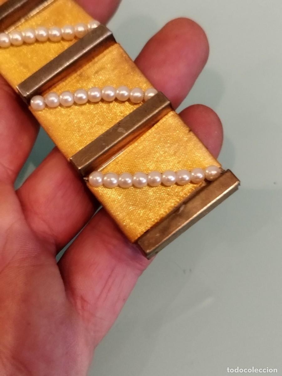 Joyeria: Antigua parte de pulsera o brazalete. - Foto 4