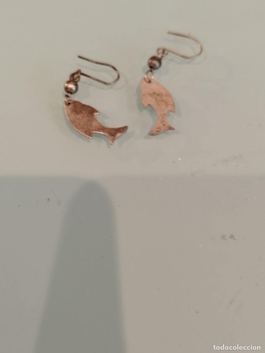 Joyeria: Pareja, par de pendientes de dos peces. - Foto 1