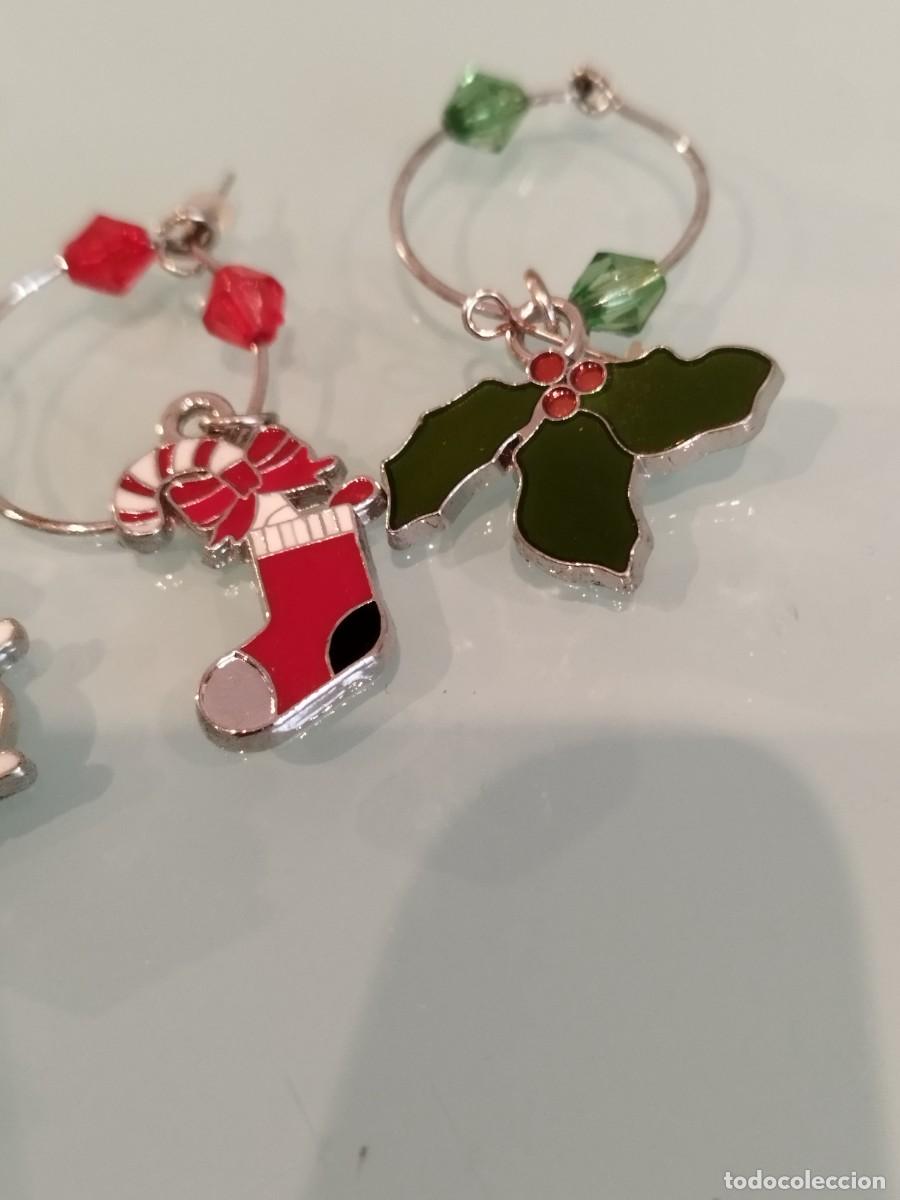 Joyeria: Tres pendientes de navidad. - Foto 3