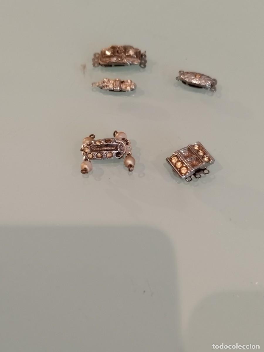Joyeria: Cinco antiguos cierres de collares. Sin probar. - Foto 1