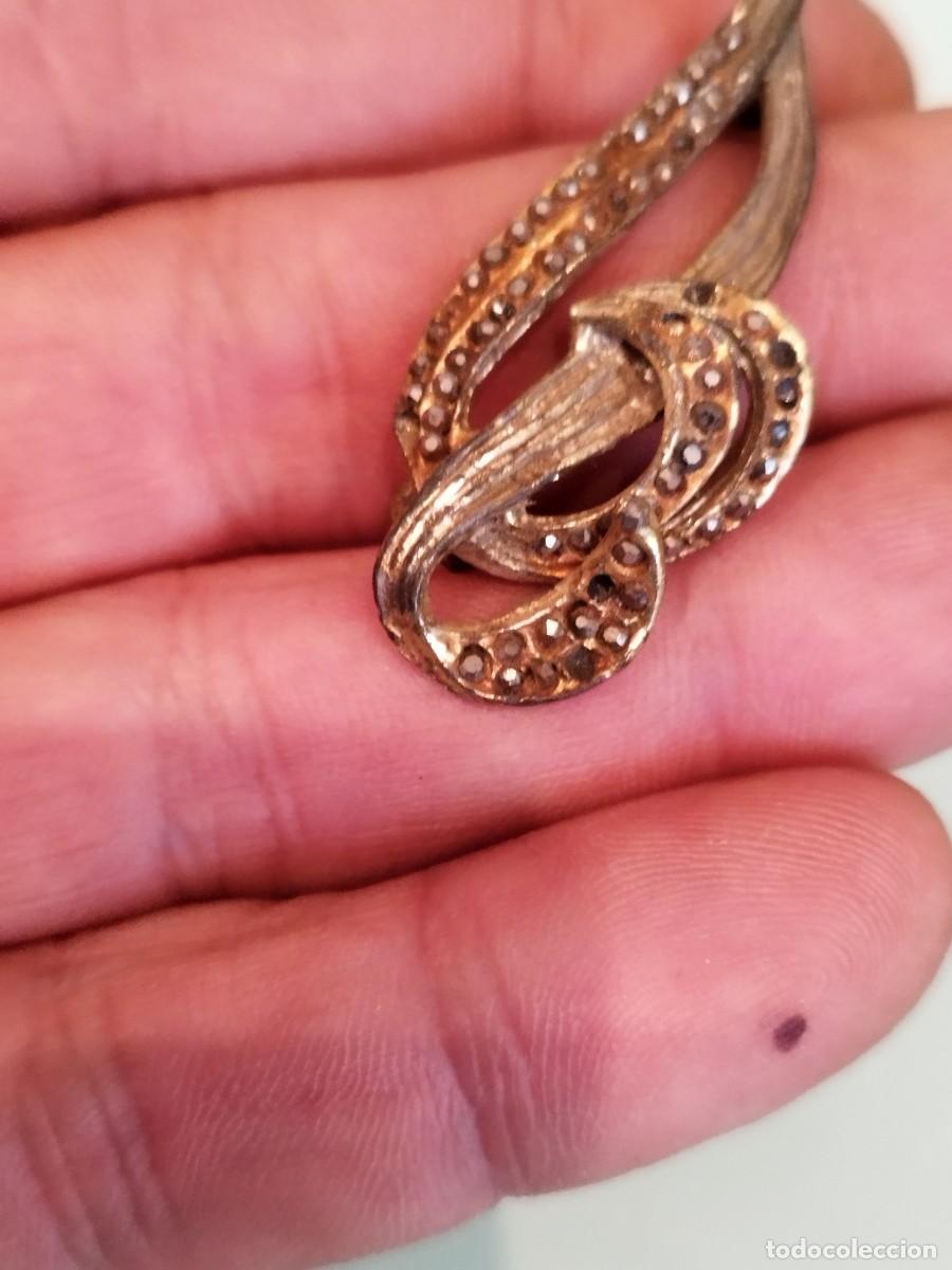 Joyeria: Antiguo broche a restaurar. - Foto 2