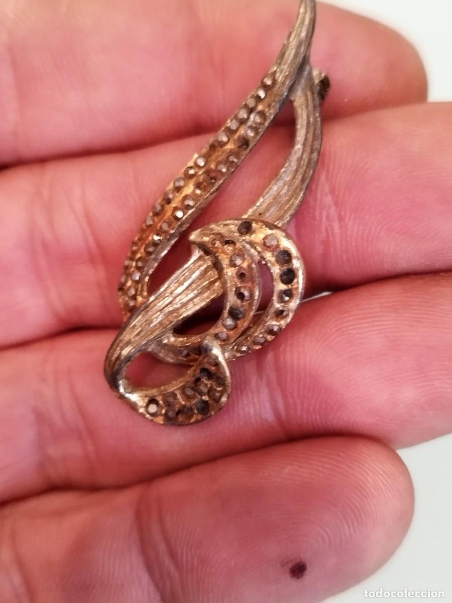 Joyeria: Antiguo broche a restaurar. - Foto 3