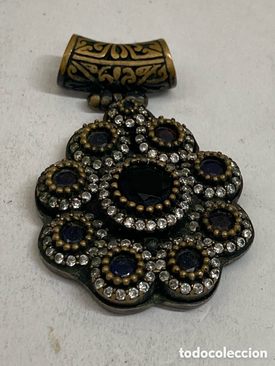 Joyeria: Colgante de plata antiguo C532 - Foto 1