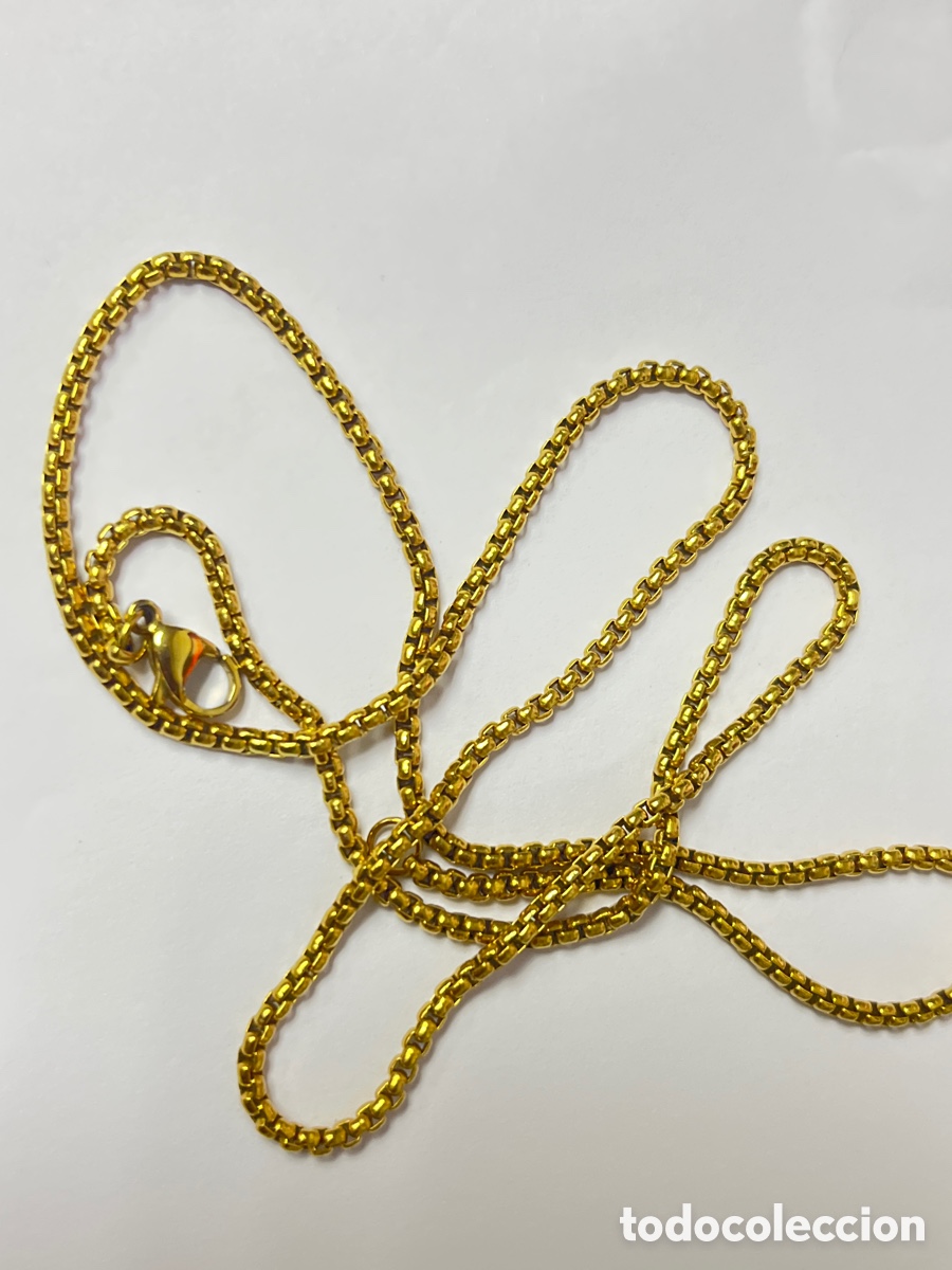 Joyeria: Cadena chapada oro -60cm /Ca300 - Foto 1