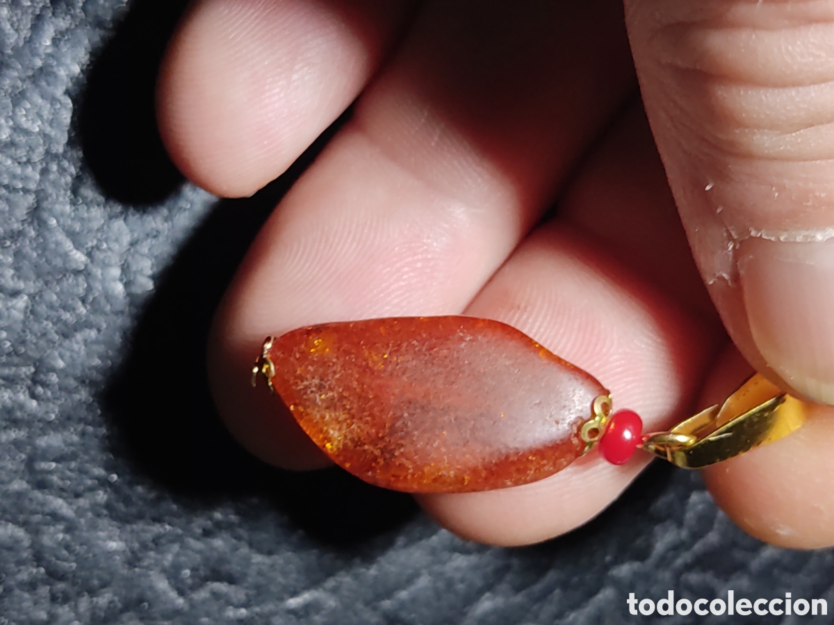 Joyeria: Colgante de &Aacute;mbar natural. - Foto 3