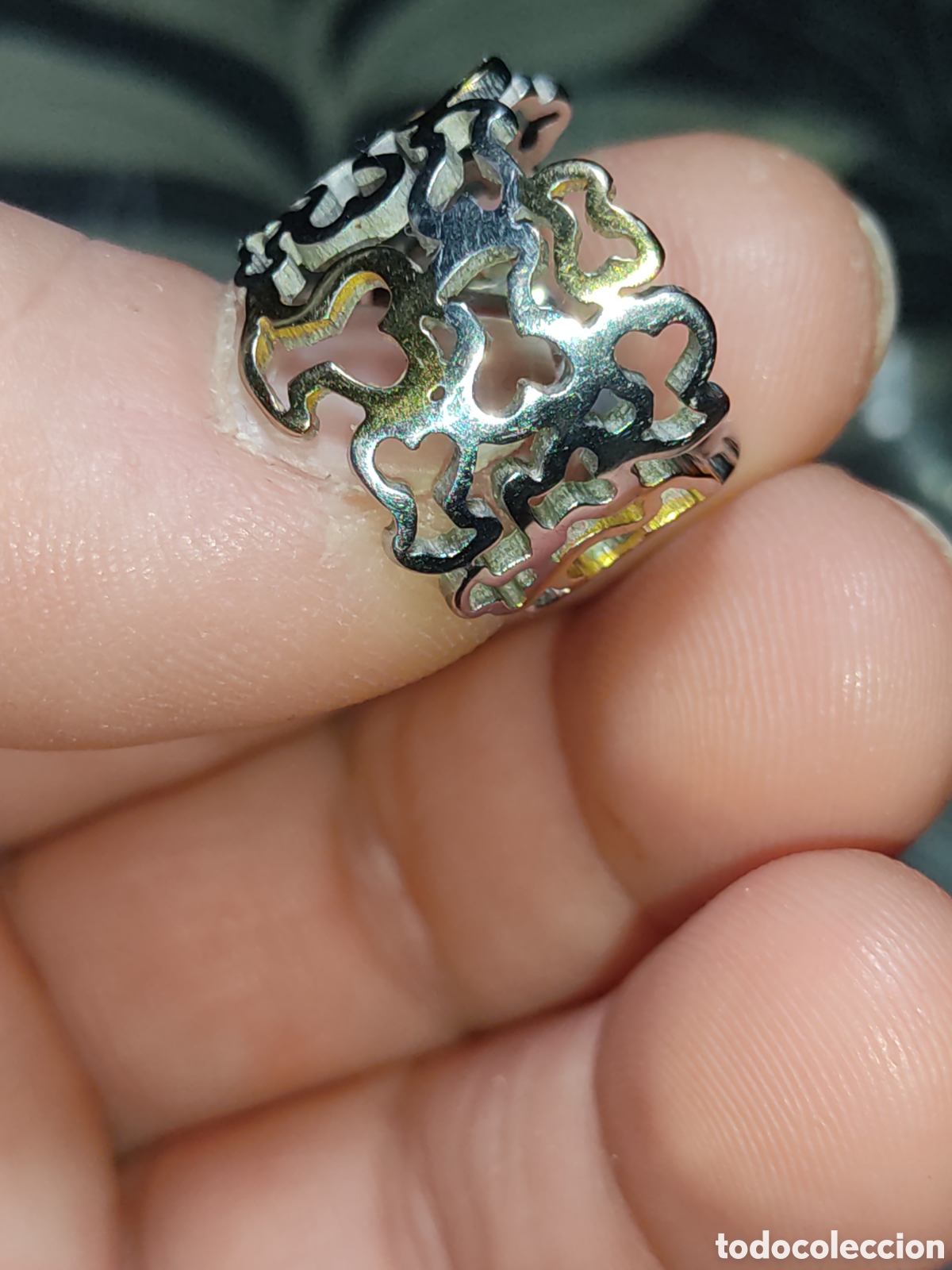 Joyeria: Anillo Tous ositos bicolor. - Foto 6