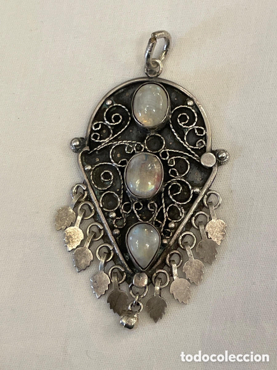 Joyeria: Colgante plata y &oacute;palo - Foto 2