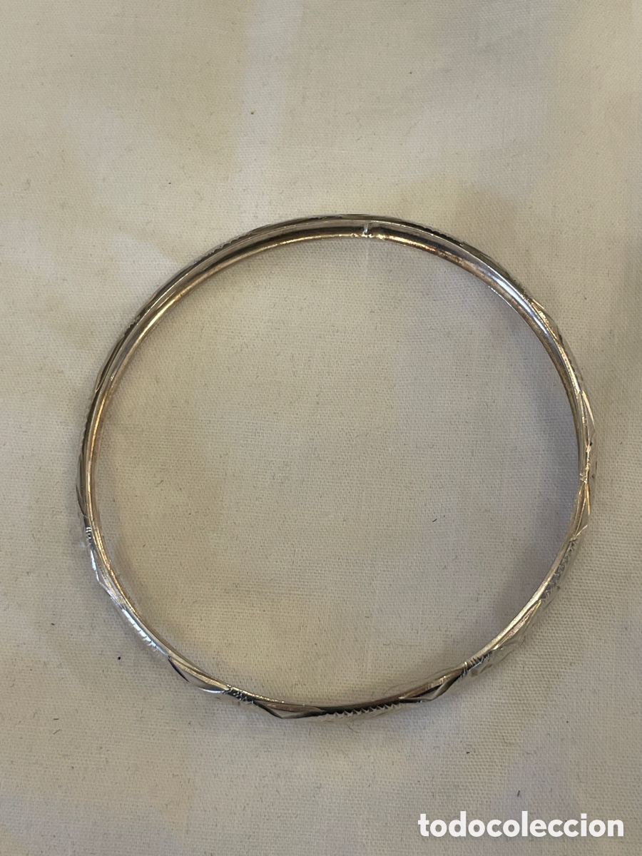 Joyeria: Pulsera plata tallada a mano - Foto 4