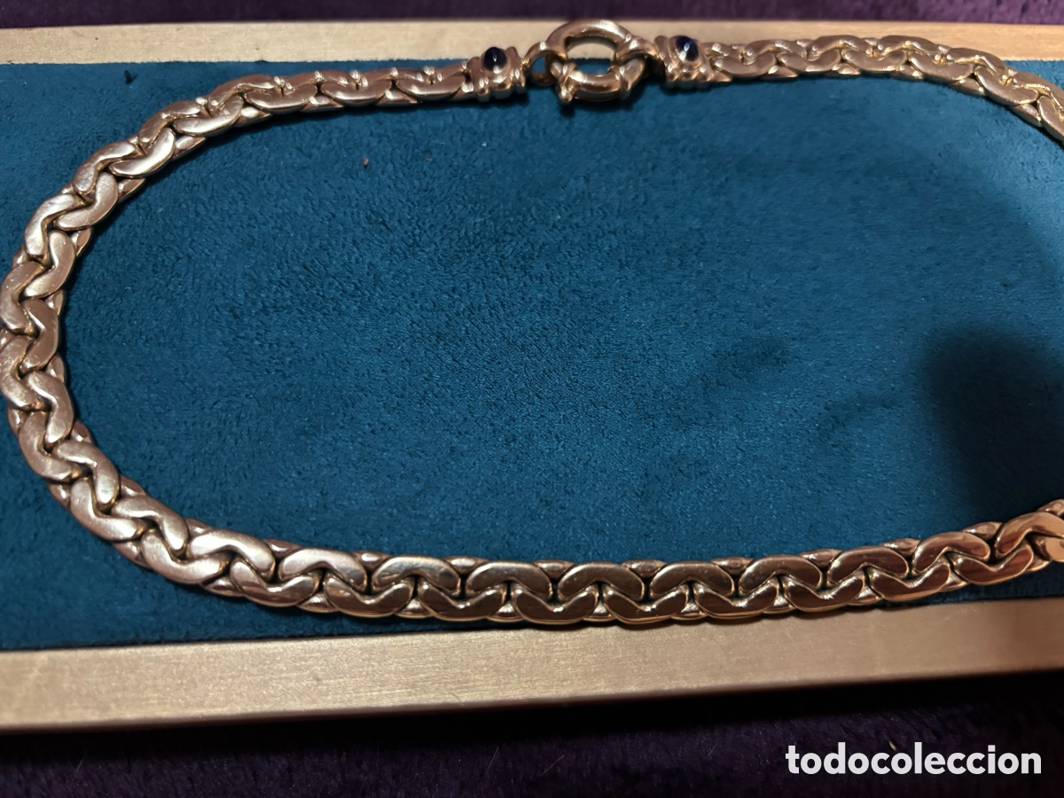Joyeria: Gargantilla dorada vintage - Foto 3