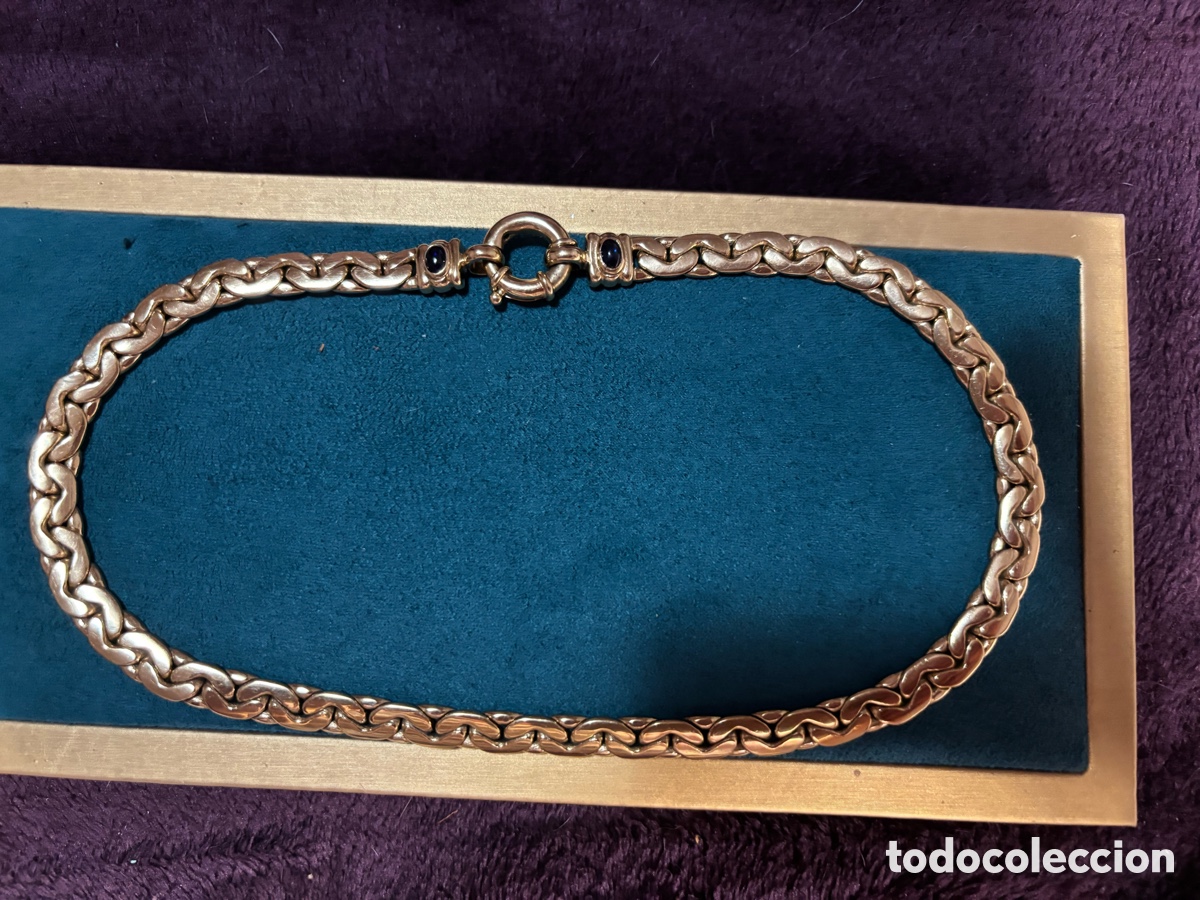Joyeria: Gargantilla dorada vintage - Foto 1