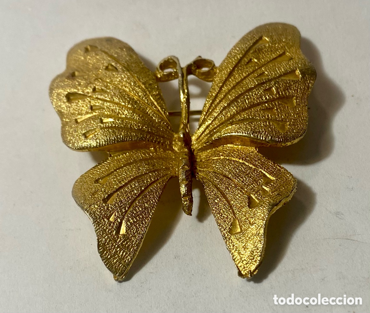 Joyeria: Broche mariposa dorada - Foto 2
