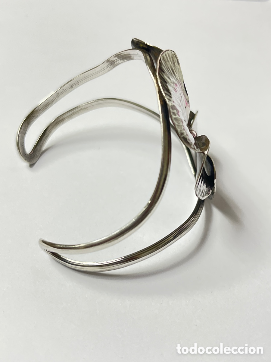 Joyeria: Pulsera de plata forma flor /Pul348 - Foto 7