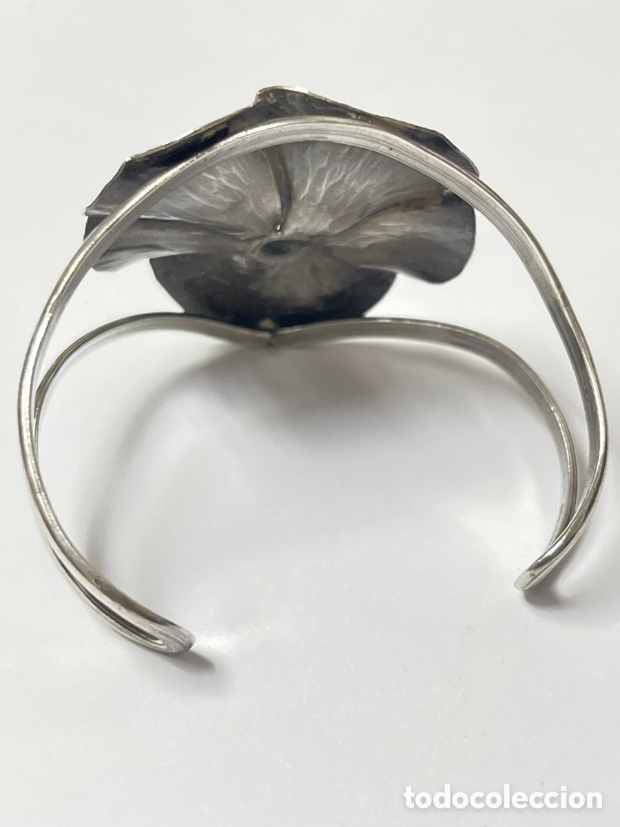 Joyeria: Pulsera de plata forma flor /Pul348 - Foto 6
