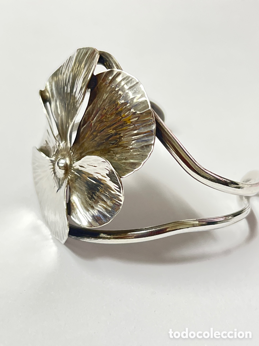 Joyeria: Pulsera de plata forma flor /Pul348 - Foto 2