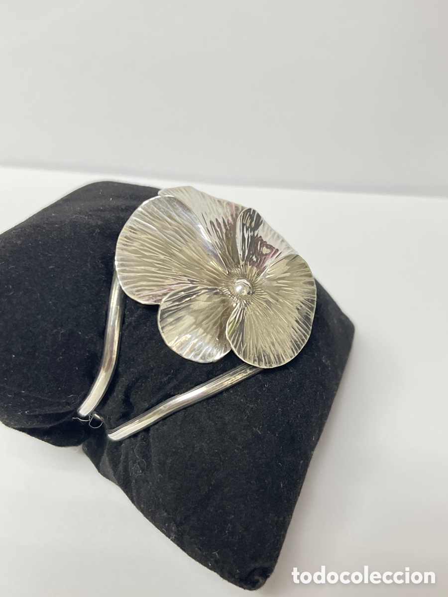 Joyeria: Pulsera de plata forma flor /Pul348 - Foto 5