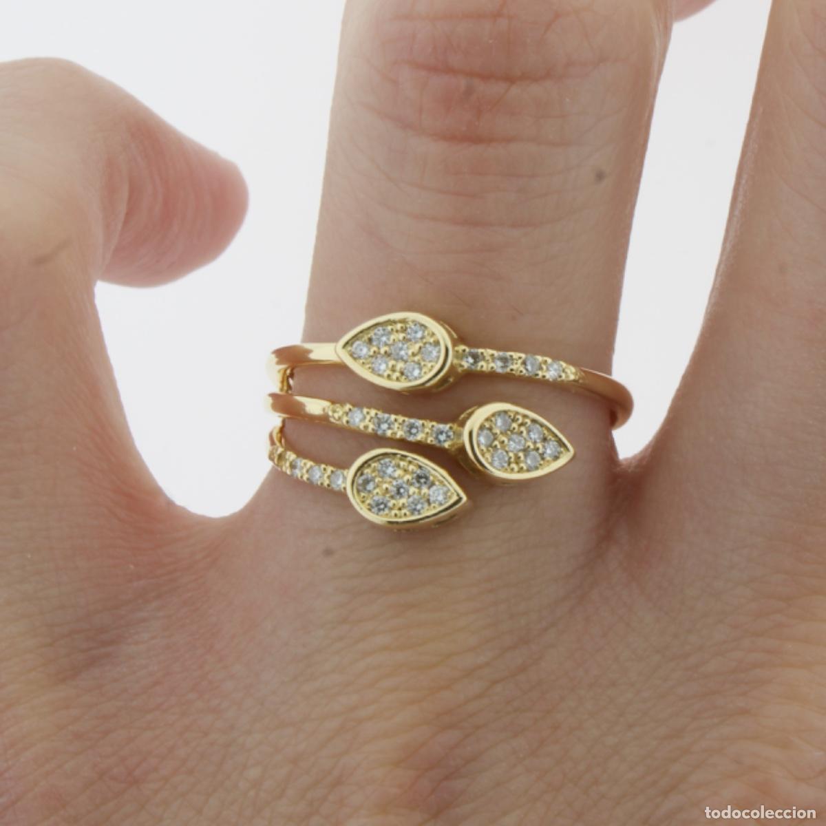 Joyeria: Anillo oro con brillantes - Foto 4