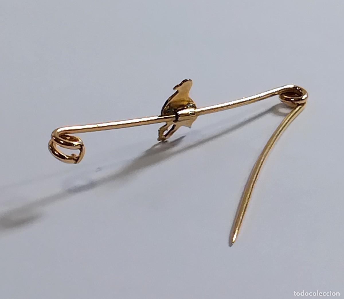 Joyeria: Oro 18 k. Pasador de corbata con perdiz policromada - Foto 5
