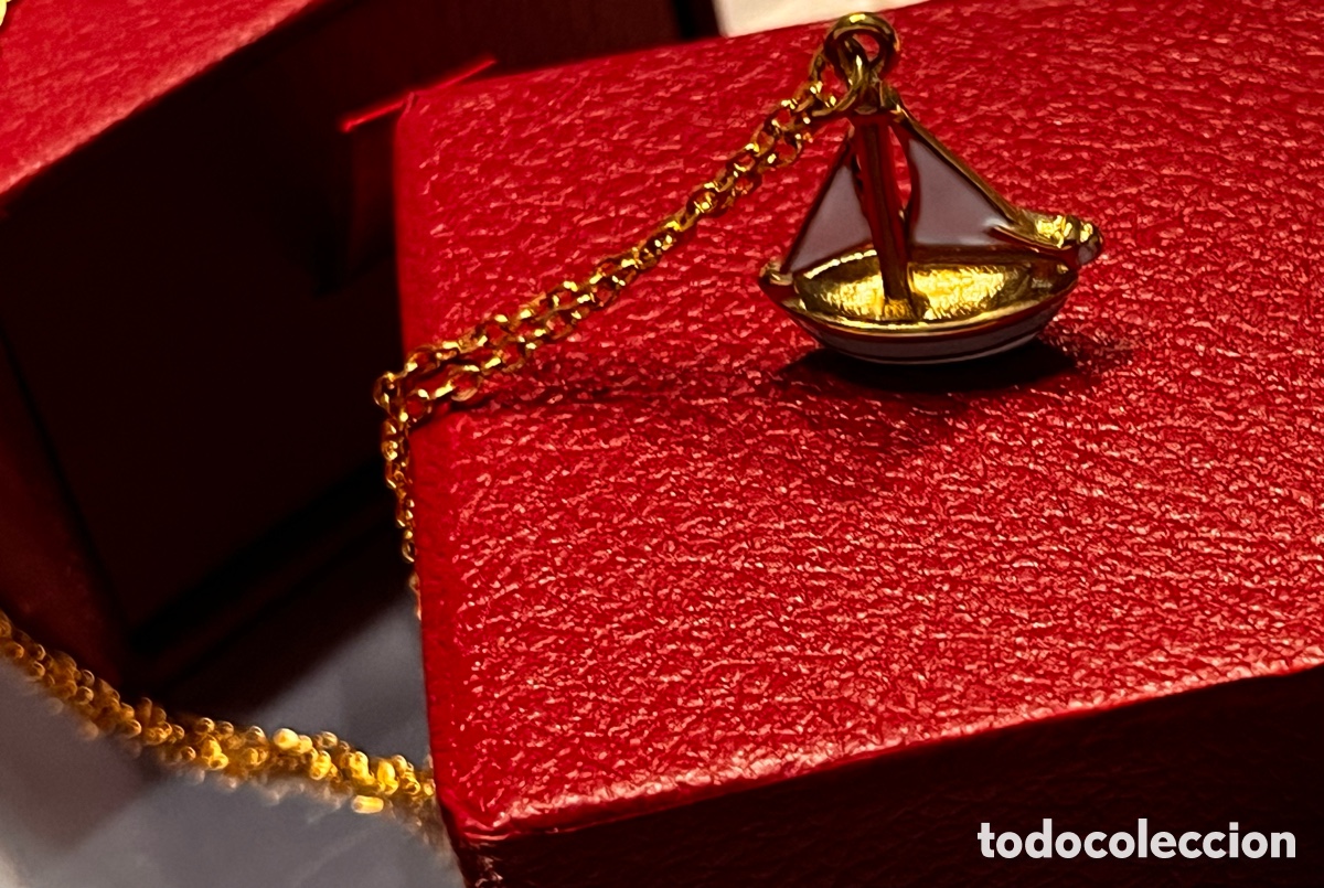 Joyeria: Colgante velero esmaltado - Foto 5