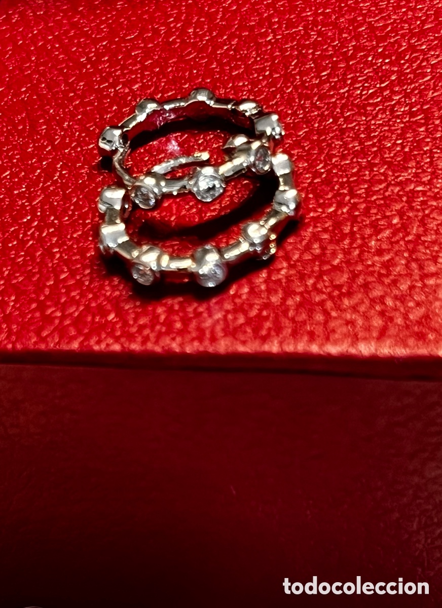 Joyeria: Pendiente plateados con circonitas Gold Filled - Foto 1