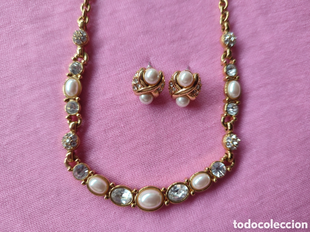 Joyeria: Conjunto gargantilla y pendientes - Foto 3