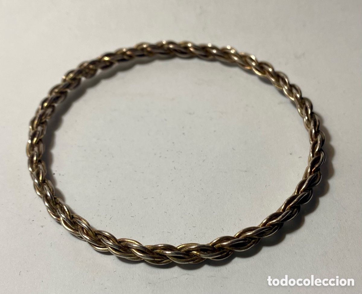 Joyeria: Pulsera de plata trenzada Peso 16 gr. - Foto 3
