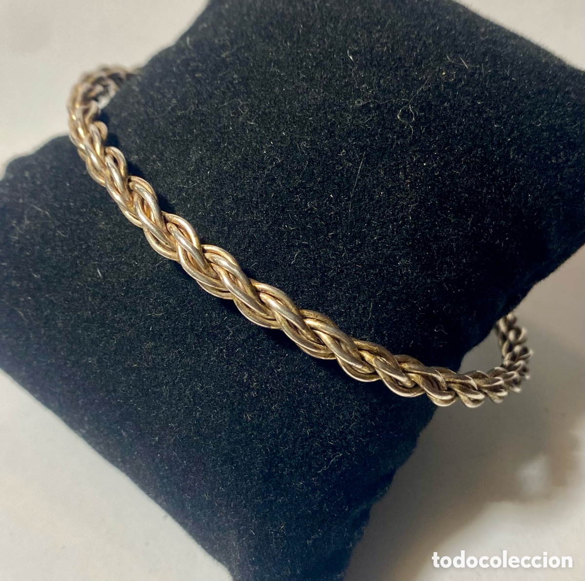 Joyeria: Pulsera de plata trenzada Peso 16 gr. - Foto 1