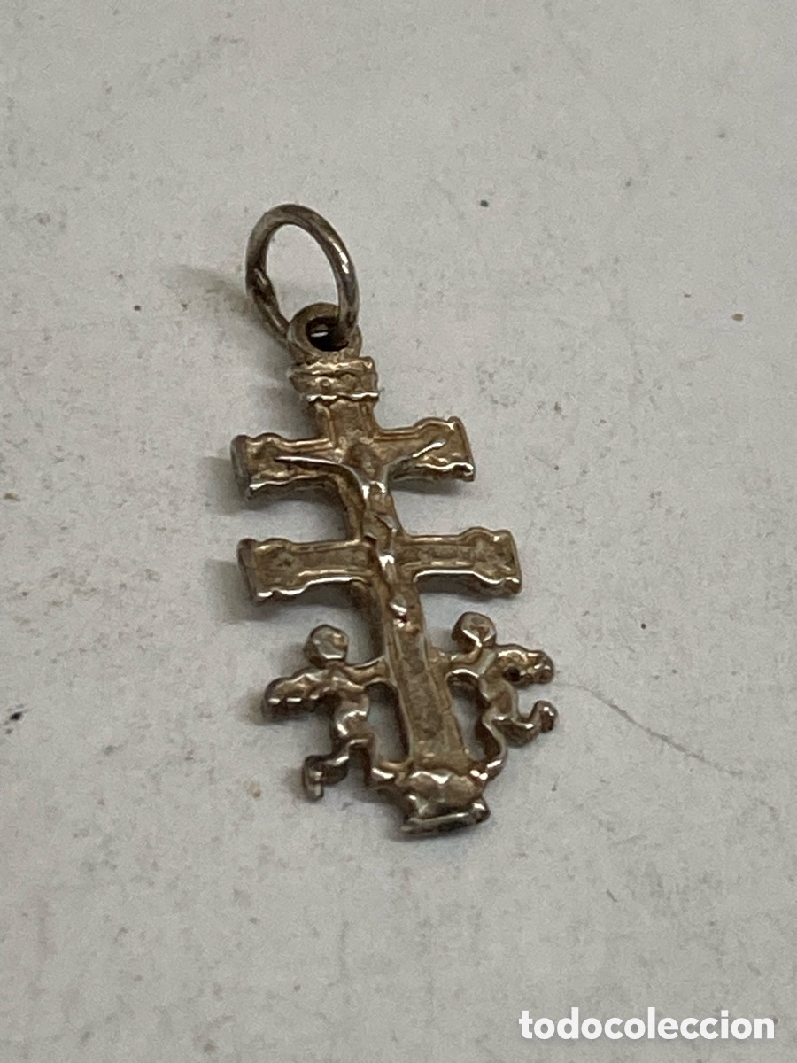 Joyeria: Cruz de plata religiosa C536 - Foto 1