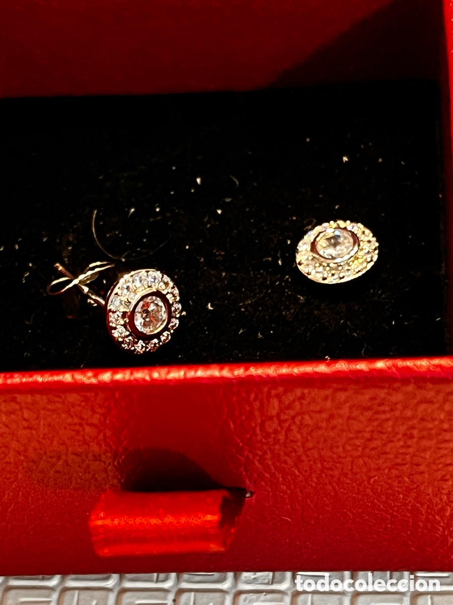 Joyeria: Pendientes Gold Filled (chapados en oro) peque&ntilde;os - Foto 2