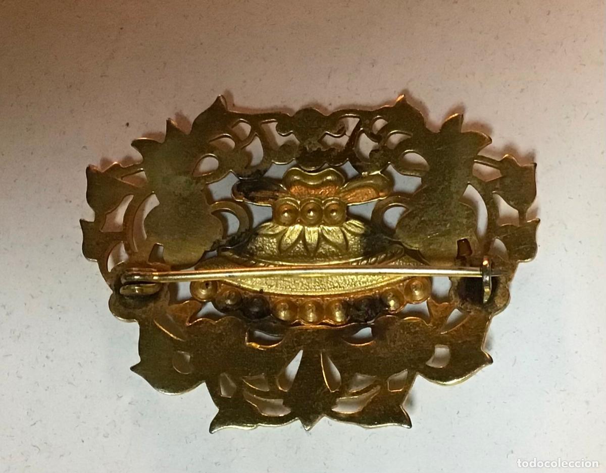 Joyeria: BROCHE DORADO Y CRISTAL - Foto 2