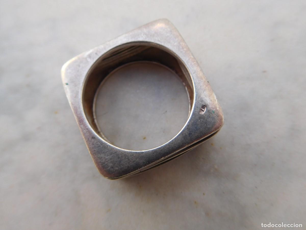 Joyeria: Anillo de plata de dise&ntilde;o - Foto 4