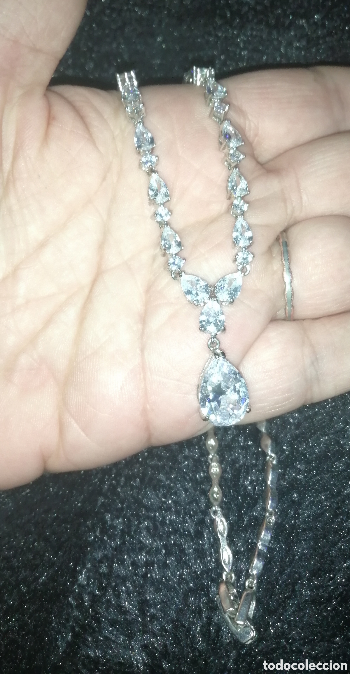 Joyeria: Collar de plata y circonita c&uacute;bica - Foto 3