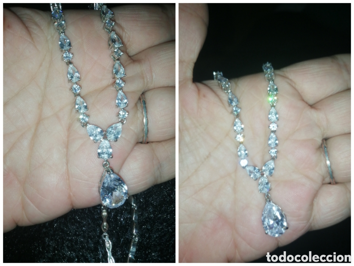 Joyeria: Collar de plata y circonita c&uacute;bica - Foto 2