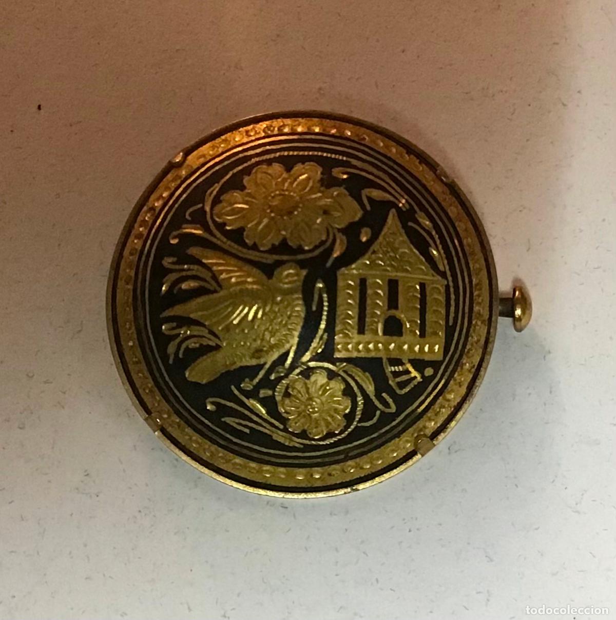 Joyeria: BROCHE DAMAQUINADO, A&Ntilde;OS 80 - Foto 1