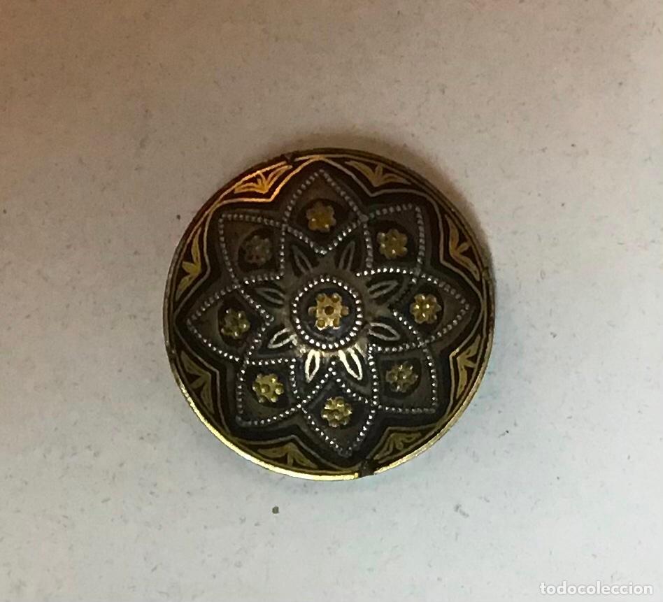 Joyeria: BROCHE DAMAQUINADO, A&Ntilde;OS 80 - Foto 1