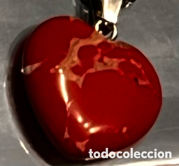 Joyeria: Coralina en forma de coraz&oacute;n y cadena - Foto 4