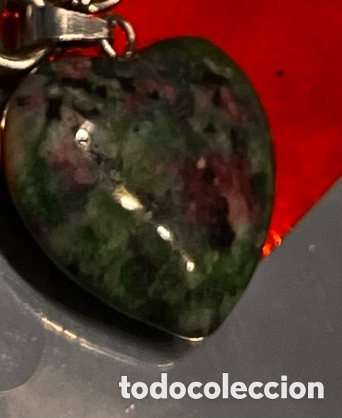 Joyeria: Coraz&oacute;n de gema precioso con cadena - Foto 2