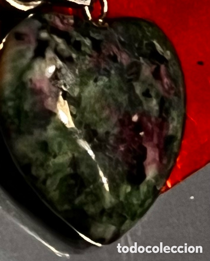 Joyeria: Coraz&oacute;n de gema precioso con cadena - Foto 3