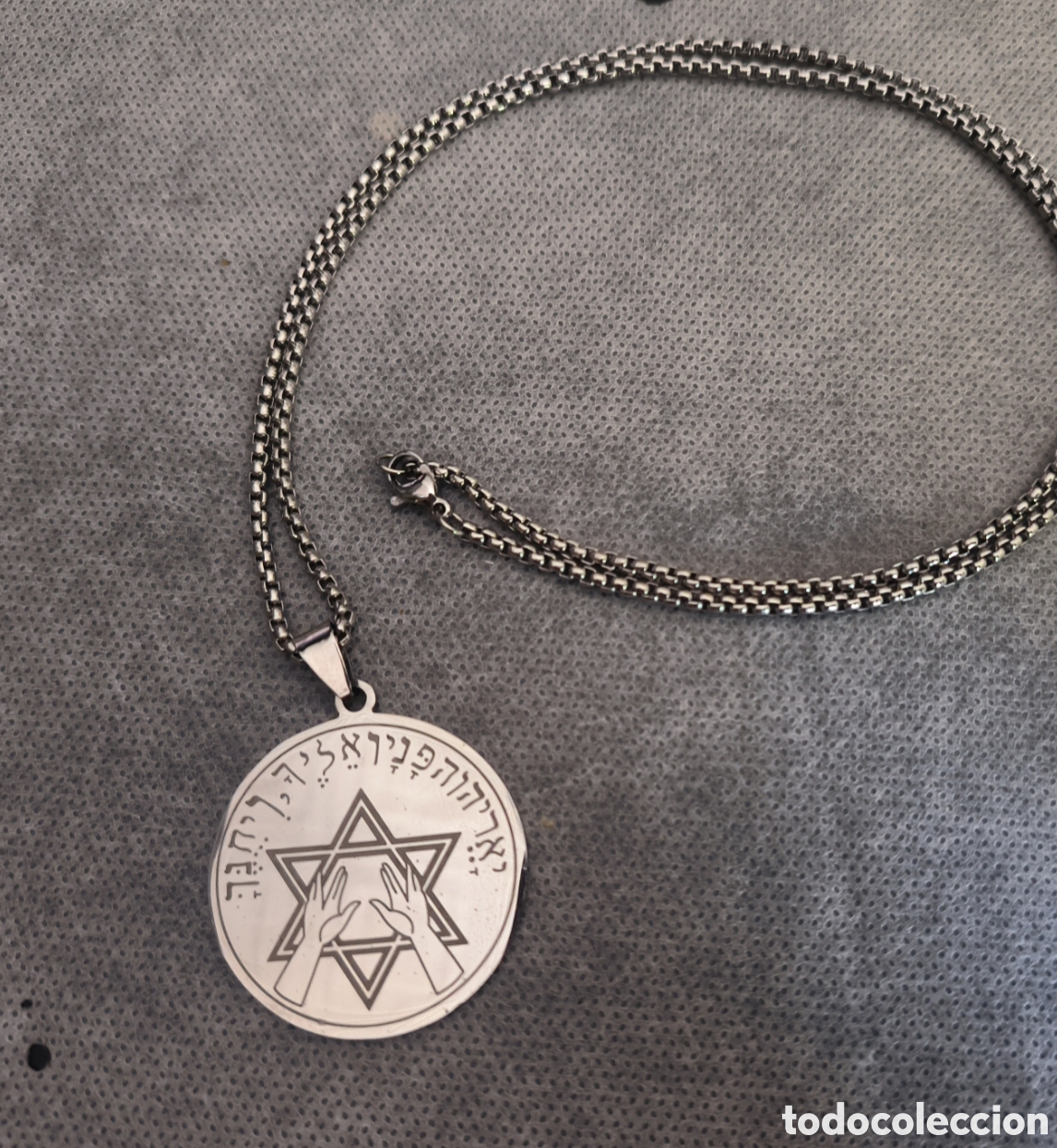 Joyeria: Colgante Hebreo con mensaje - Foto 1