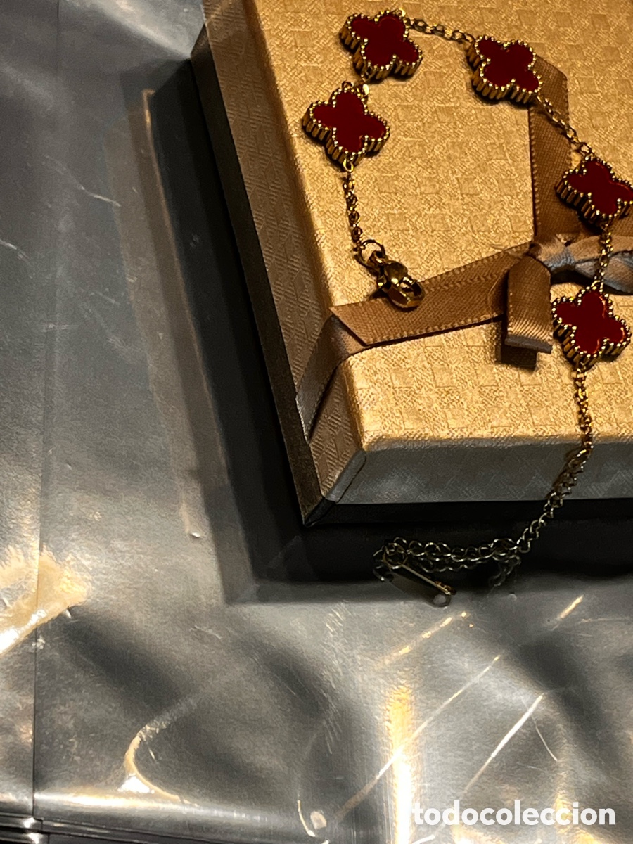Joyeria: Conjunto pulsera y pendientes tipo Van Cleef - Foto 7