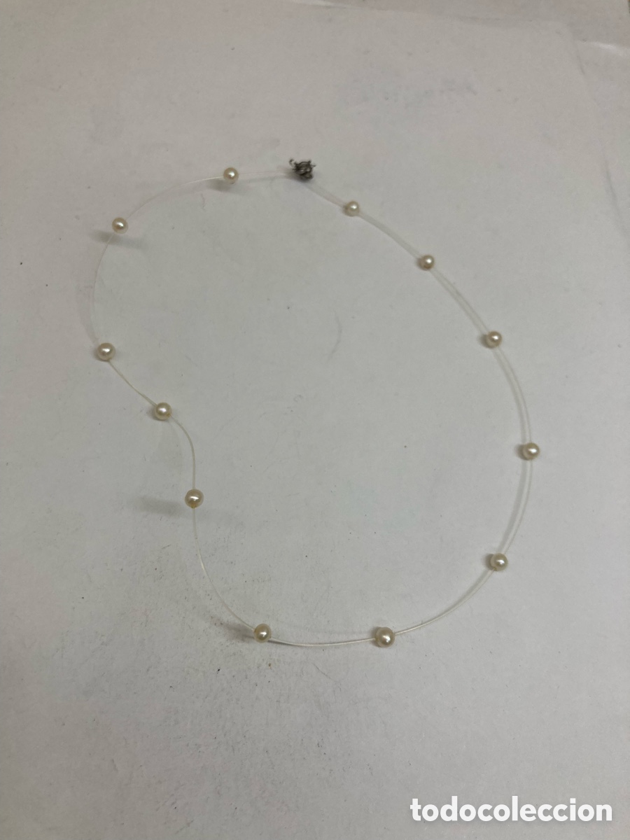 Joyeria: Collar de plata perlas CC401 - Foto 1